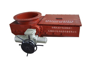 给煤机进口电动煤闸门