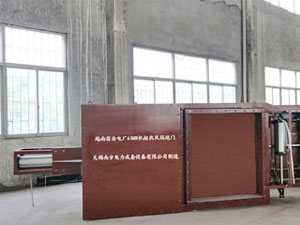 磨煤机进口热风隔绝